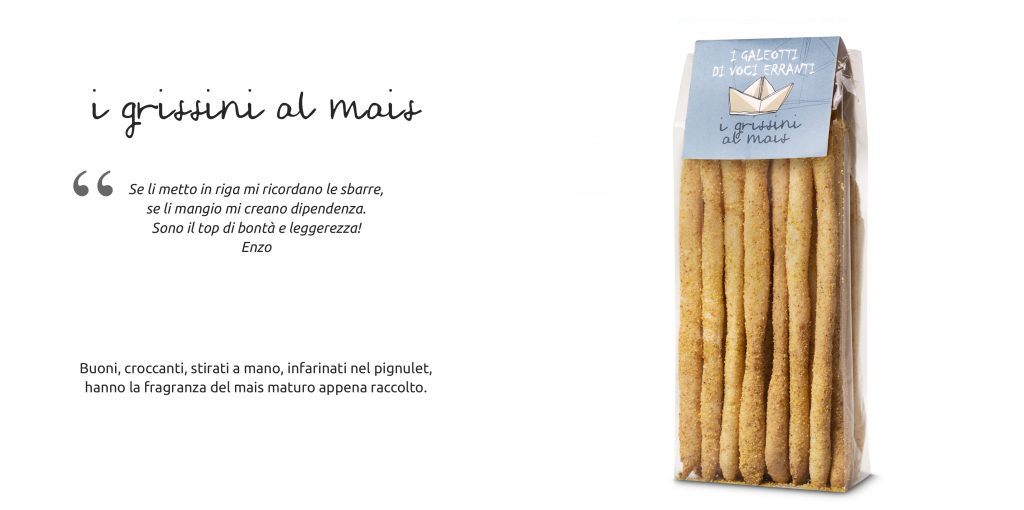 I Grissini di mais - I Biscotti Galeotti