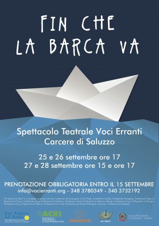 FIN CHE LA BARCA VA, Spettacolo in Carcere di Saluzzo